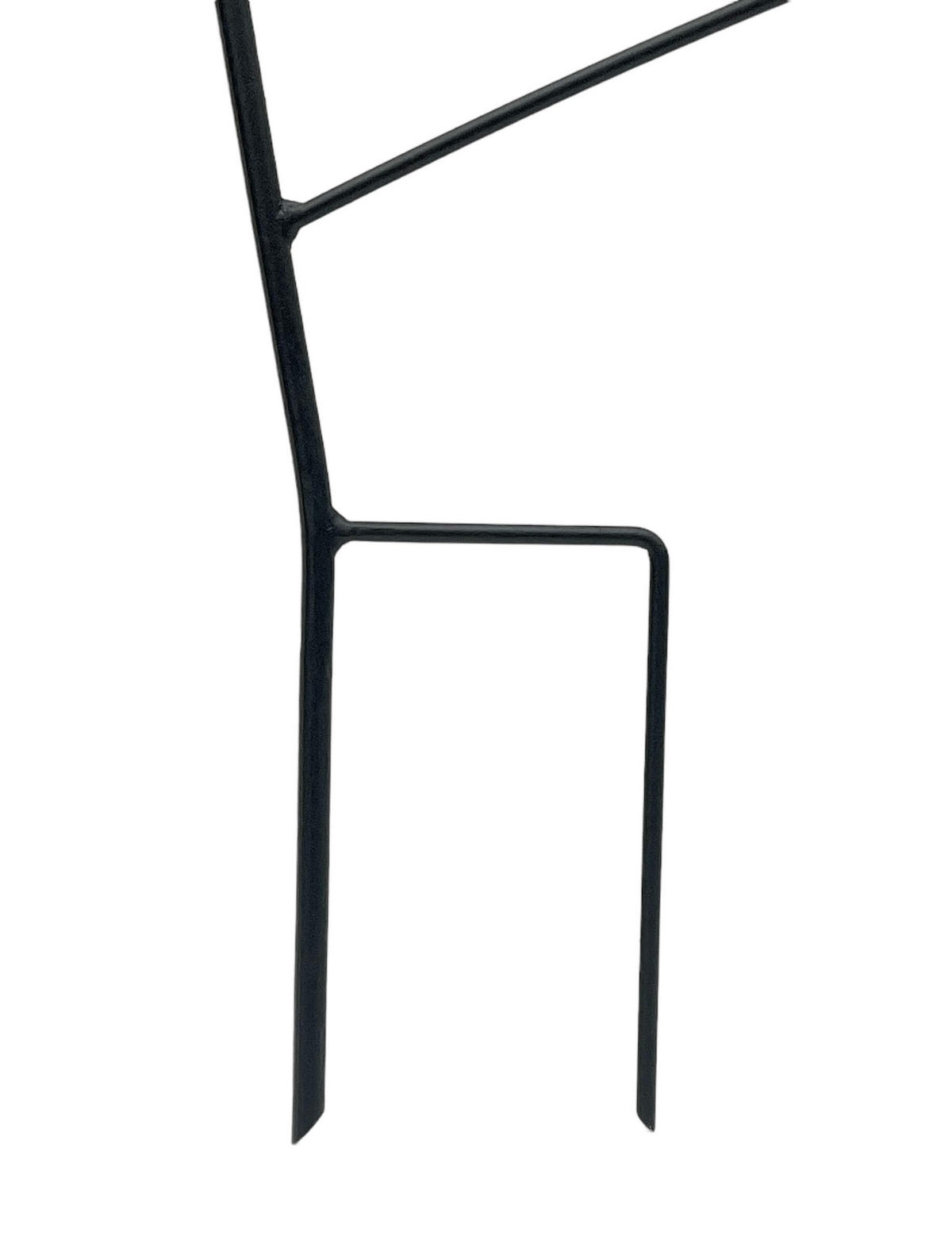 RANKHILFE Garten Metall Schwarz Segel - Schwarz, Metall (40/147/0.6cm) - DanDiBo
