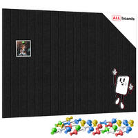 FILZ-WANDPANEELE 90x60 cm schwarz - Schwarz, Textil (90/60/1cm) - ALLboards