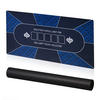POKERMATTE - Blau, Wellpappe/Kunststoff (120/0.2cm) - Relaxdays