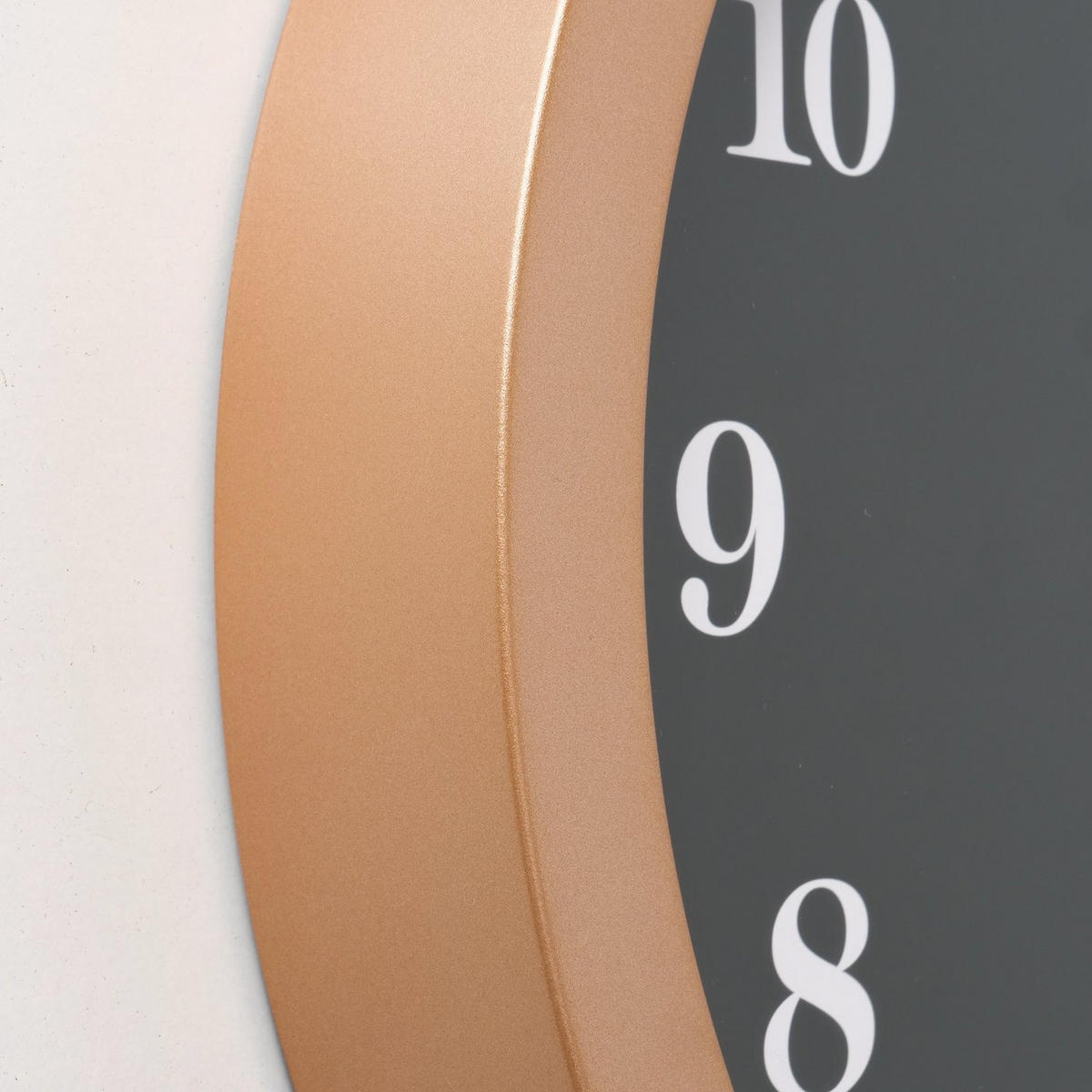 WANDUHR Funk Viral Ø 30 cm - Braun, Kunststoff (30/30/30cm) - Boltze Home