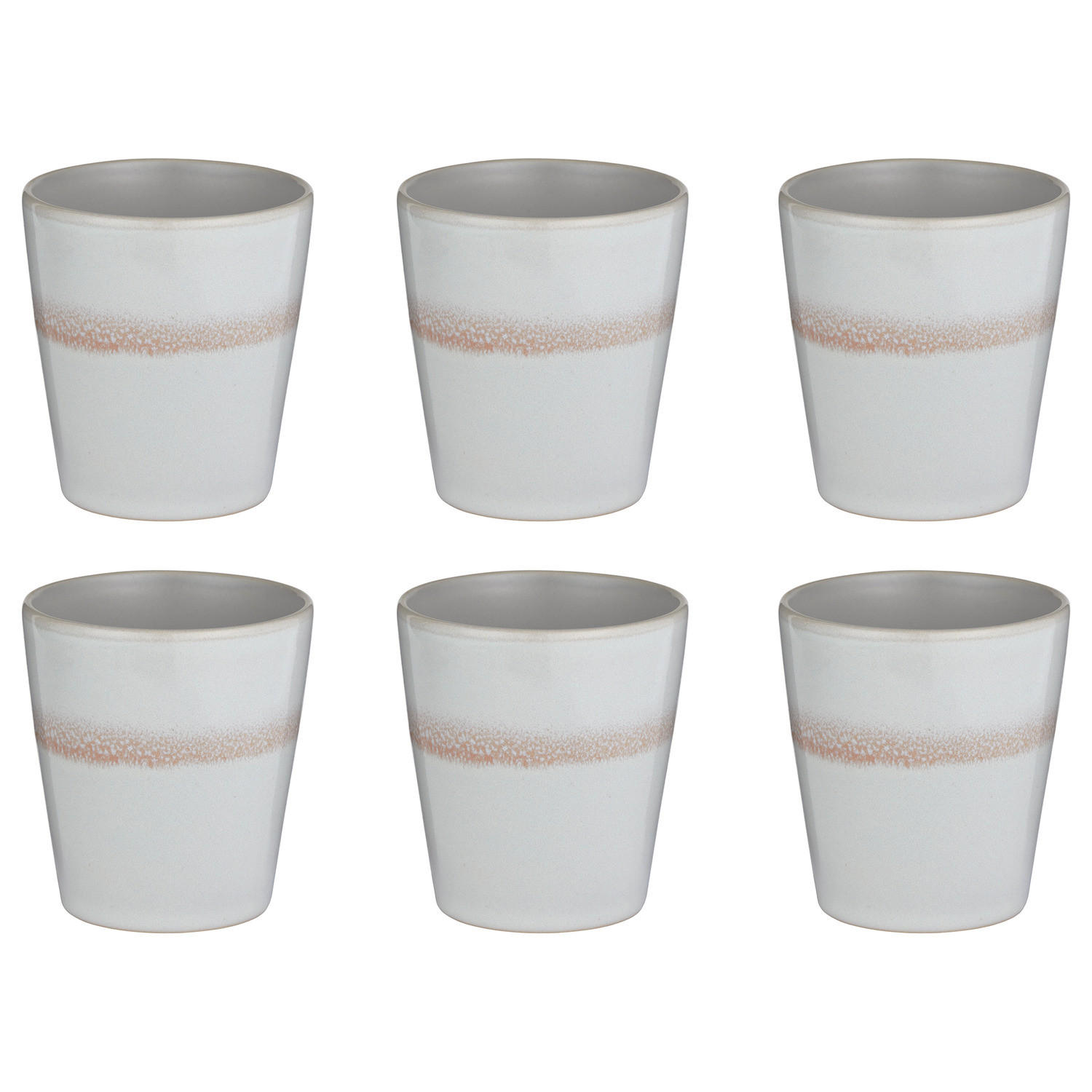 KAFFEETASSE (6er-Set) Artisan 200 ml - Rosa, Keramik (0.2L) - Butlers