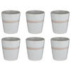 KAFFEETASSE (6er-Set) Artisan 200 ml - Rosa, Keramik (0.2L) - Butlers