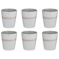 KAFFEETASSE (6er-Set) Artisan 200 ml - Rosa, Keramik (0.2L) - Butlers