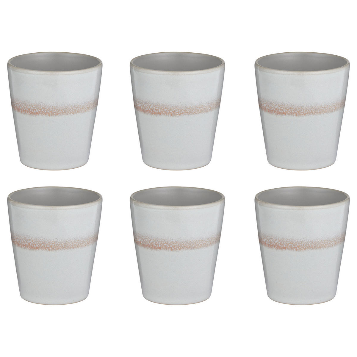 KAFFEETASSE (6er-Set) Artisan 200 ml - Rosa, Keramik (0.2L) - Butlers