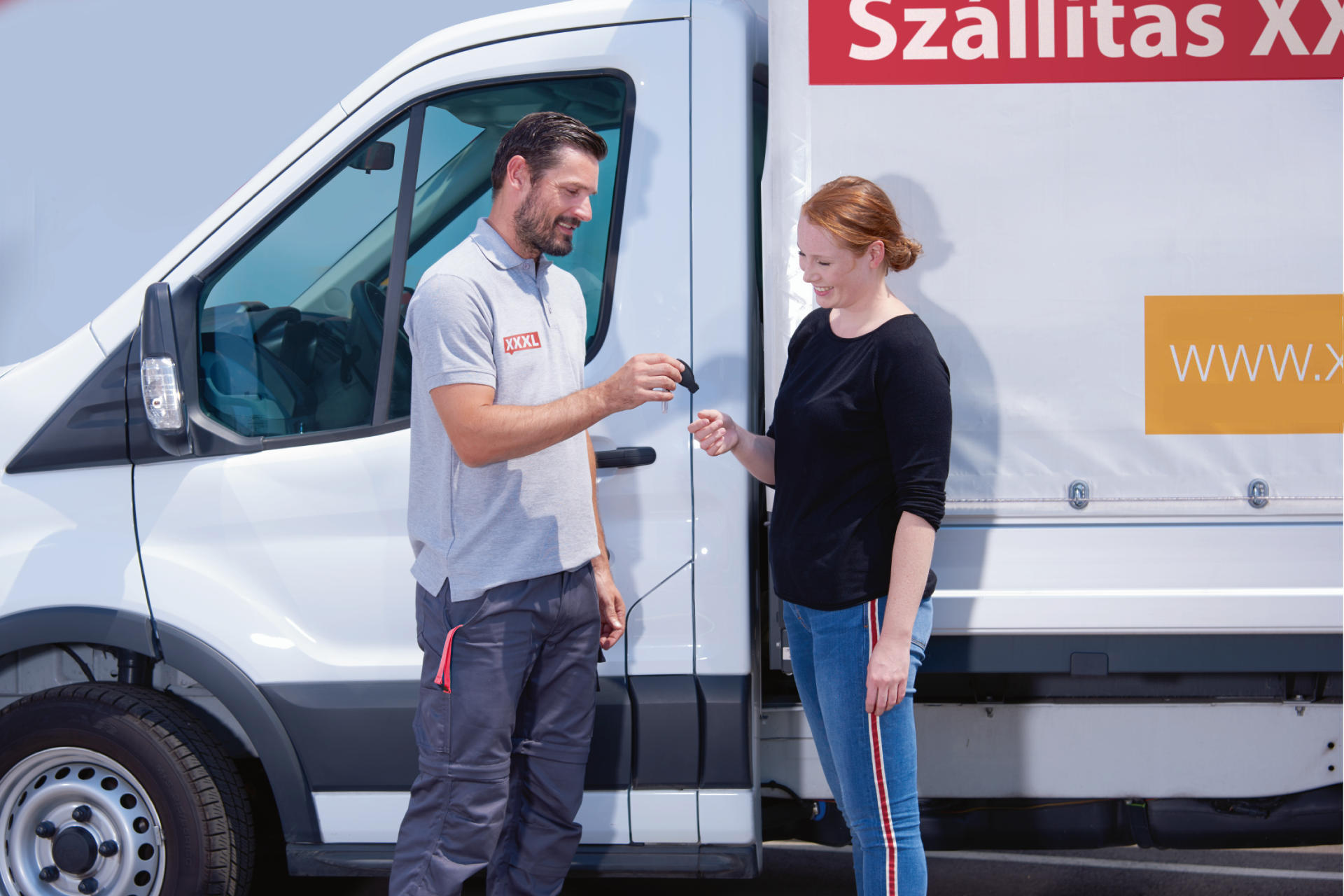 XXXL kisteherautó bérlés szolgáltatás látványkép