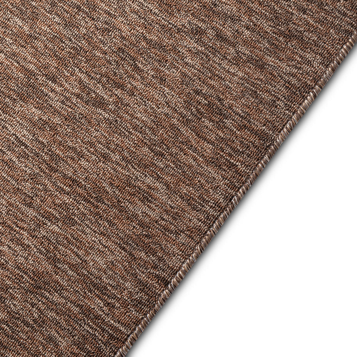 TEPPICH NIZZA Braun 120/170 cm - Braun, Kunststoff (120/170cm) - Tapiso