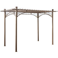 ROSENBOGEN Ebbe Dach 310x186x228cm Metall Anthrazit Rankhilfe - Anthrazit, Metall (310/228/186cm) - DELUKE