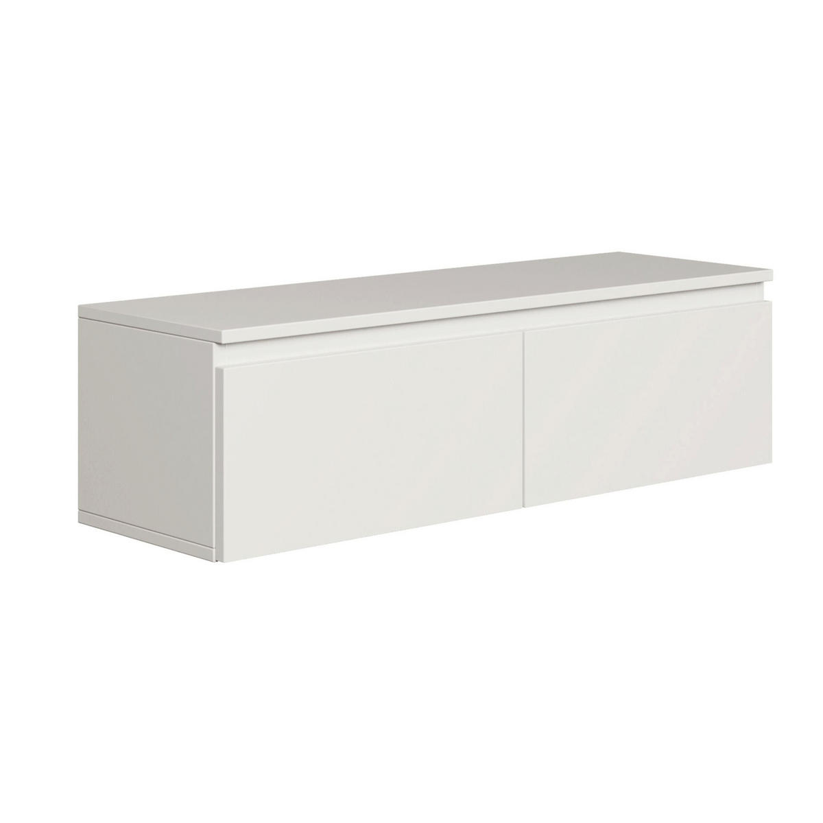 TV-LOWBOARD Bemmi Weiß 100/28/32 cm - Weiß, Holzwerkstoff (100/28.4/31.8cm) - Selsey