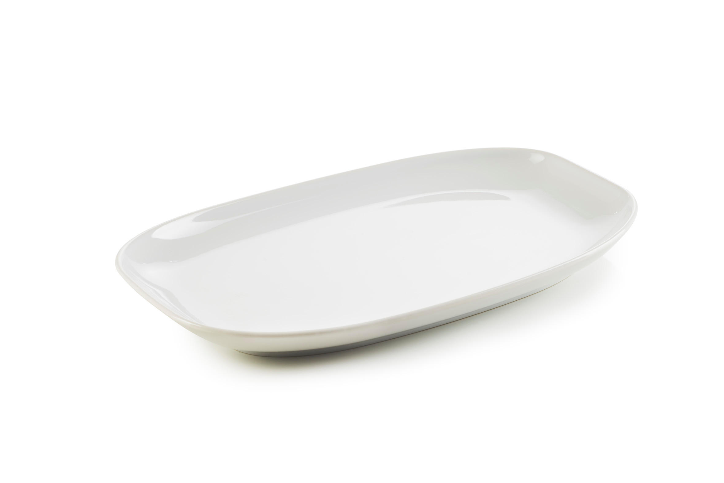 Revol Porcelaine France Servierplatte Weiß 17.8x3x29 cm