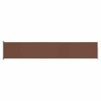 SEITENMARKISE Ausziehbar 117x600 cm Braun - Braun, Textil (117/117/600cm) - furnicato