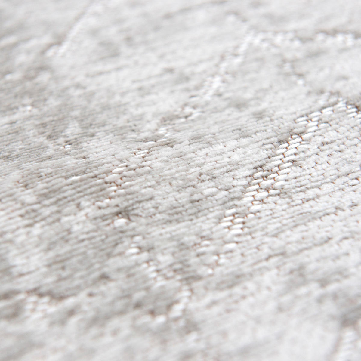 TEPPICH White Plains Mad Men 80/250 cm - Grau, Textil (80/250cm) - Louis De Poortere