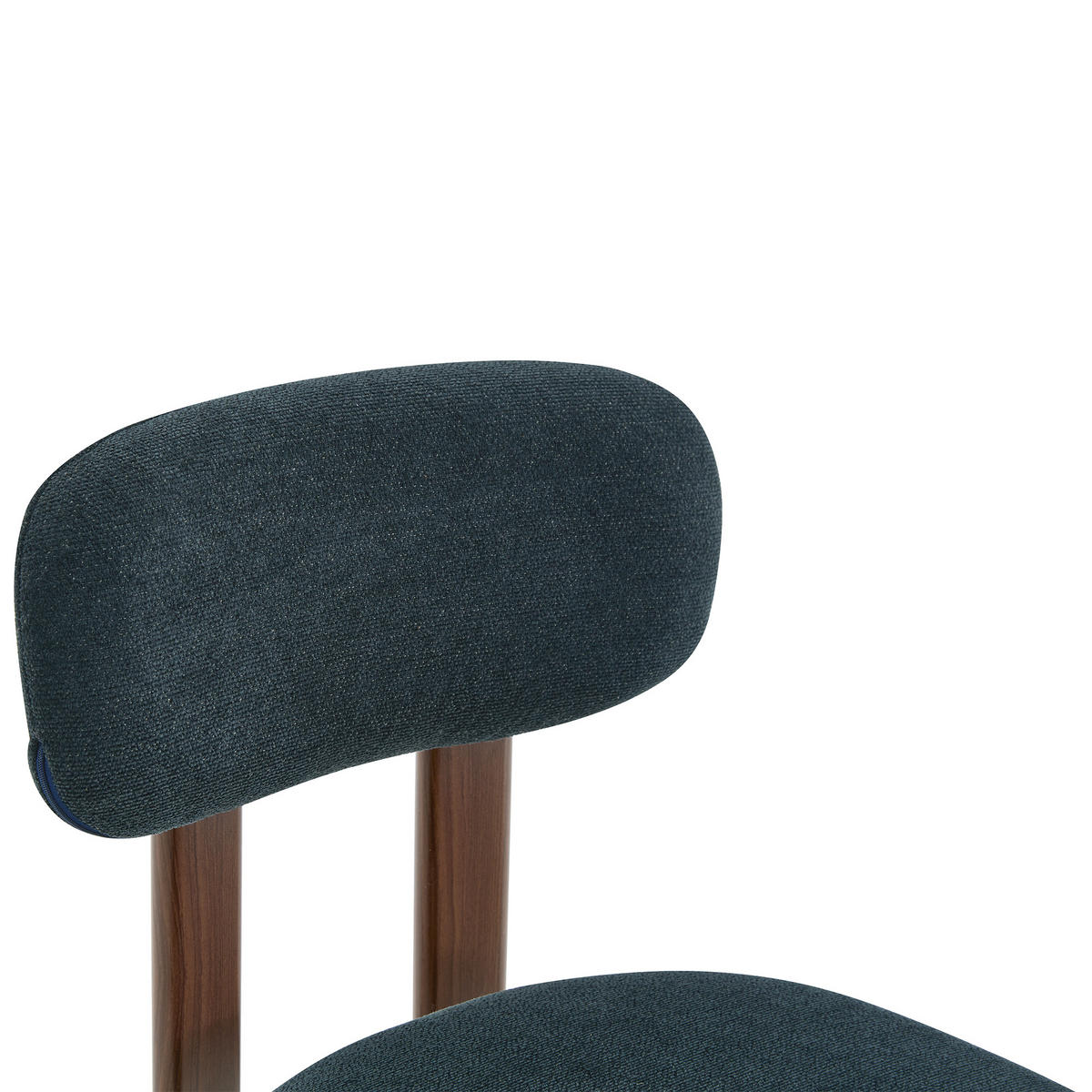 STUHL-SET DE-36458 4 Stück mit gebogener Rückenlehne Schwarz - Schwarz, Metall (57/82.5/49cm) - ComfortXL