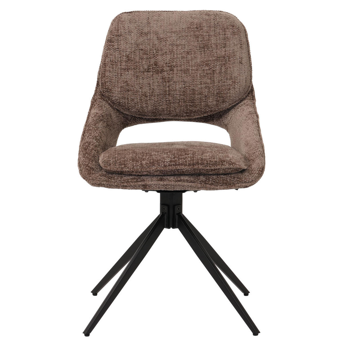 ESSZIMMERSTUHL Braun 2er-Set - Braun, Textil (55/87/55cm) - MCW