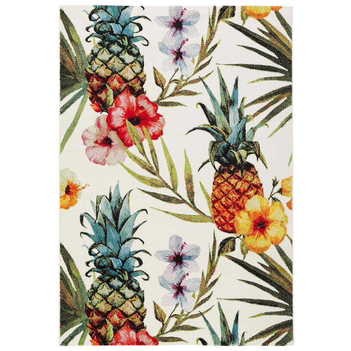 DESIGNER TEPPICH FARO TROPICAL - Multicolor, Textil (80/160cm) - Pergamon