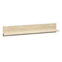 WANDREGAL Castel Sonoma Eiche hell / Sonoma Eiche Trüffel 138 / 21 / 24cm - Eichefarben, Holz/Holzwerkstoff (138/24/21cm) - Feldmann-Wohnen