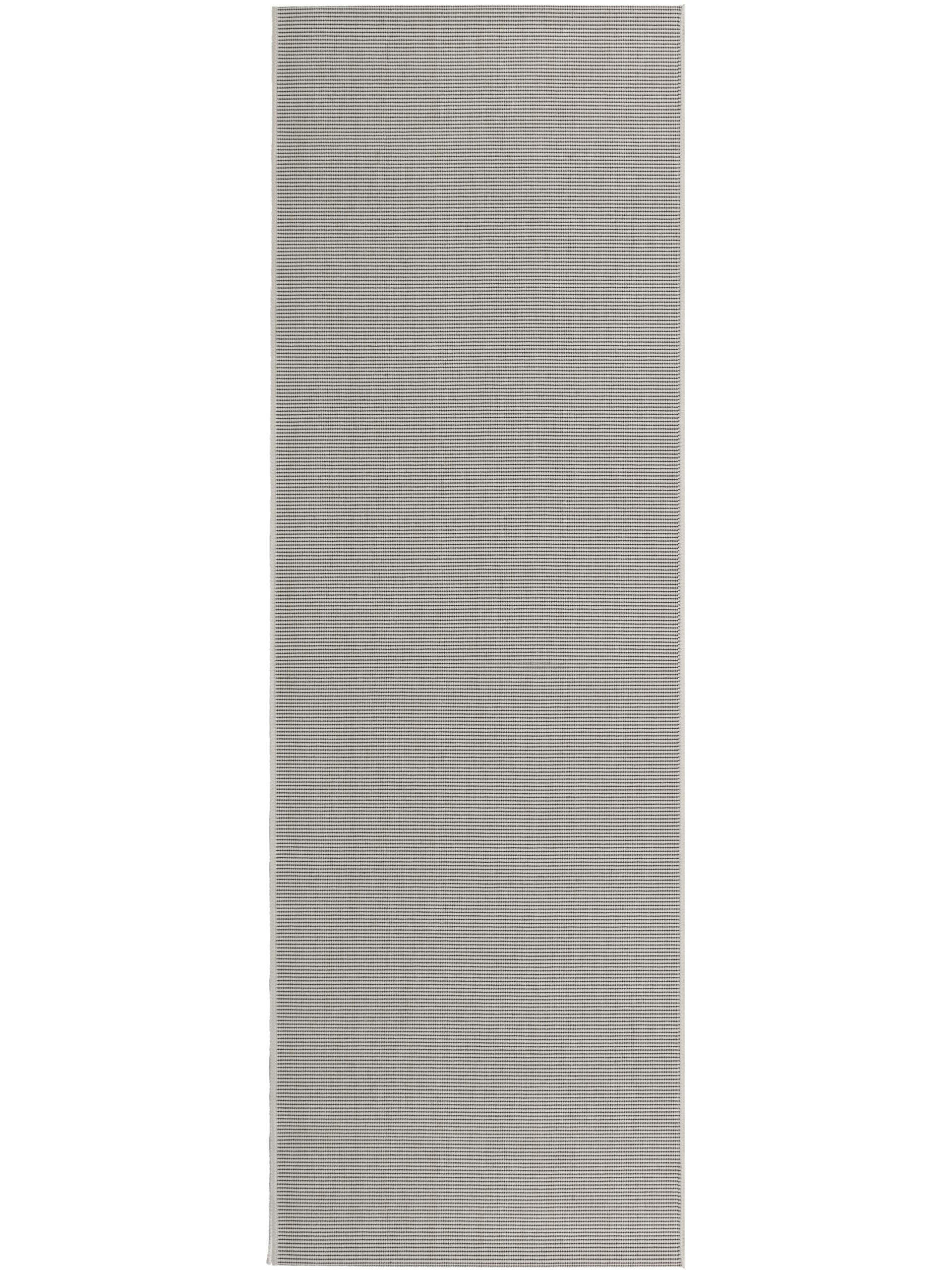 OUTDOORLÄUFER Metro Weiß 80x240 cm - Weiß, Textil (80/240cm) - benuta Nest