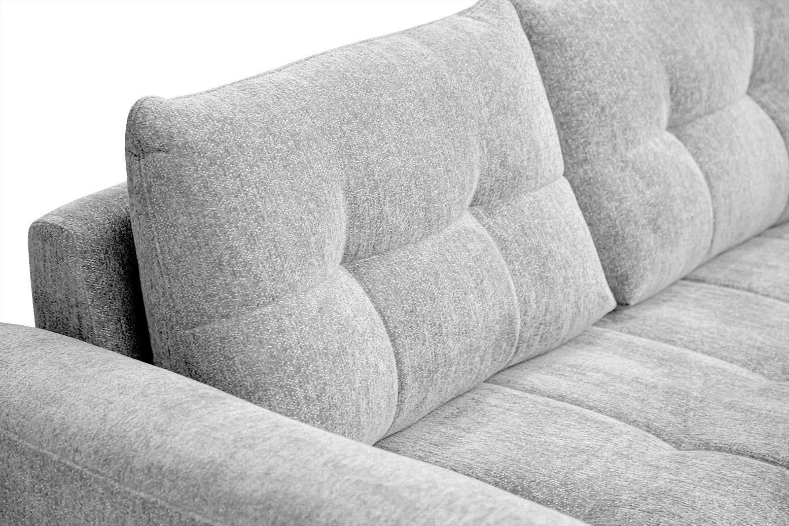 Thumbnail - Courtois Laville Sofa, Hellgrau, Textil, Rechteckig, 176x88x99 cm, Wohnzimmer, Sofas & Couches, Sofas, 2-Sitzer Sofas
