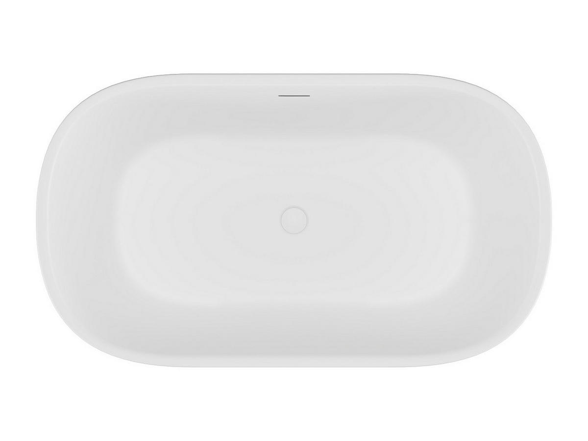 FREISTEHENDE Badewanne - 1 Person - Acryl - Weiß - Weiß, Kunststoff (130/60/74cm) - Vente-Unique