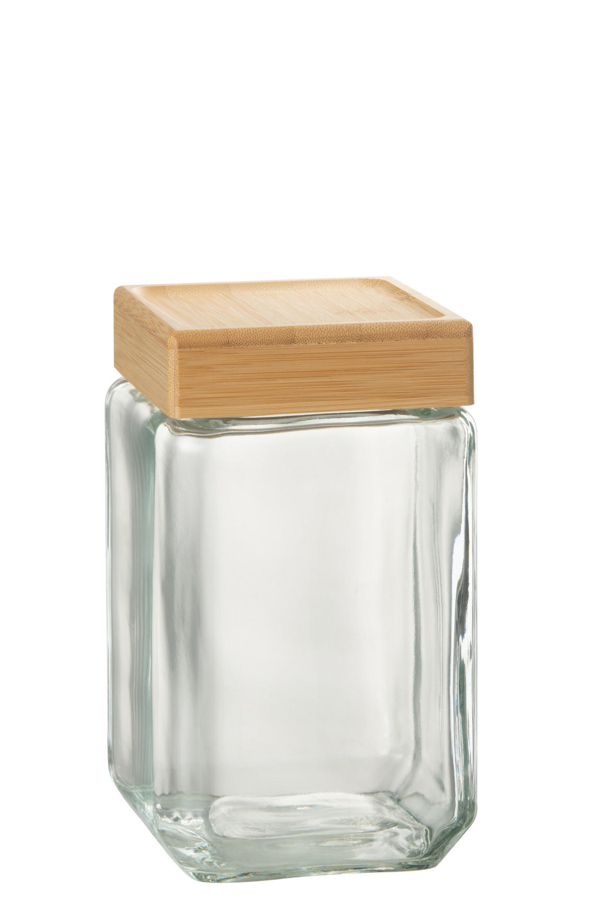 VORRATSGLAS BRAD - Glas - Transparant - L - Transparent, Glas (11/19/11cm) - J-Line