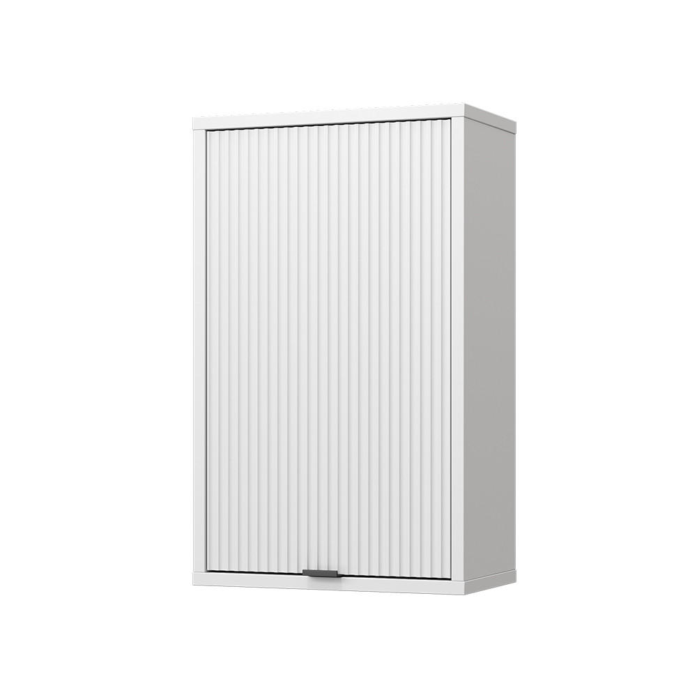 BADEZIMMER Eliza Weiß 40 x 65 cm mit eine Tür - Weiß, Holzwerkstoff (40/65/22.1cm) - Vicco
