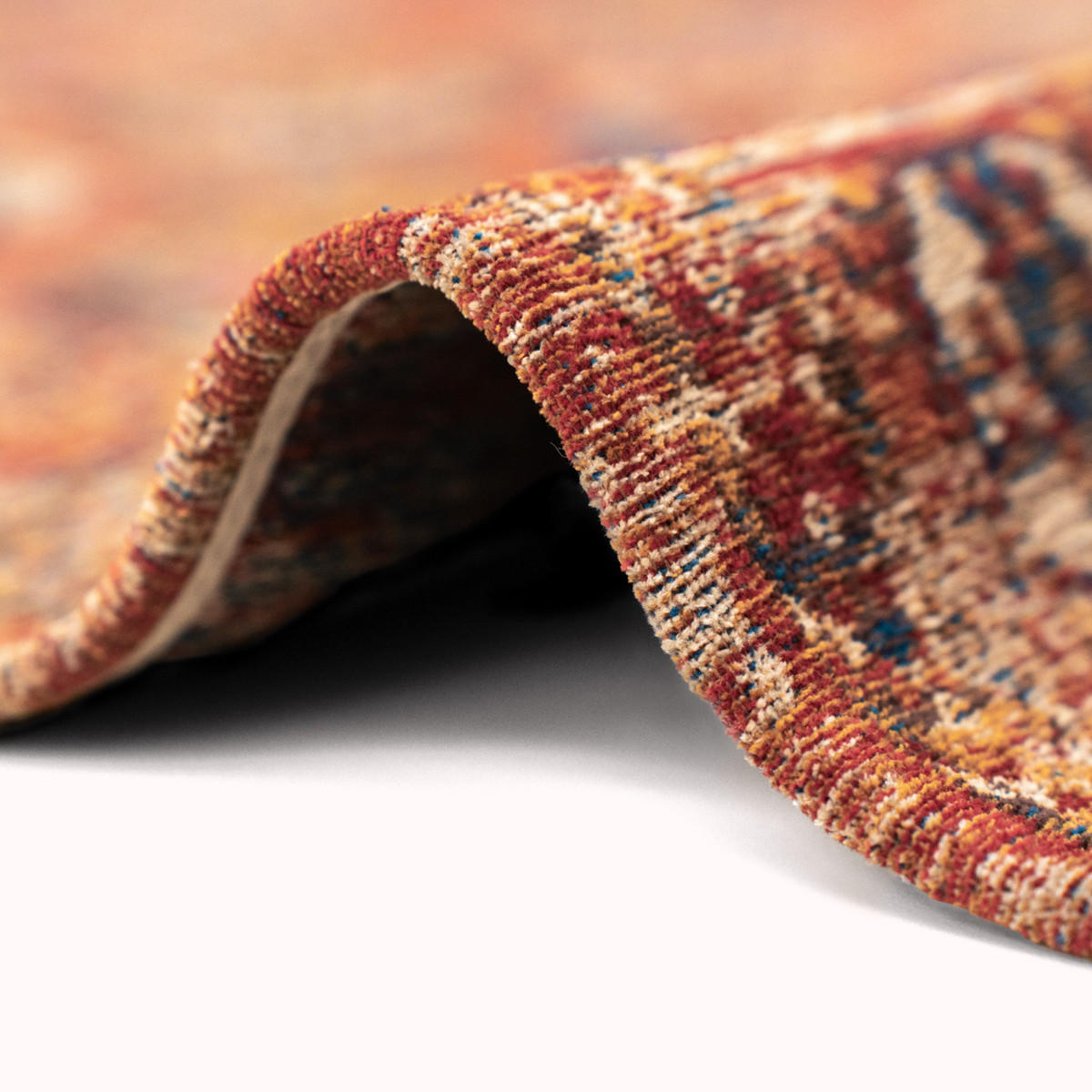 TEPPICH Aksou Kasak 170/240 cm - Rot, Textil (170/240cm) - Louis De Poortere