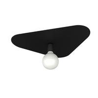 DECKENLEUCHTE - Schwarz, Metall (42/50/10cm) - Lumicom