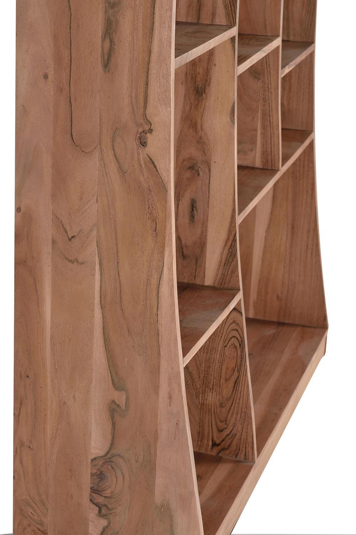 BÜCHERREGAL in Akazie - Braun, Holz (120/200/38cm) - Giner y Colomer