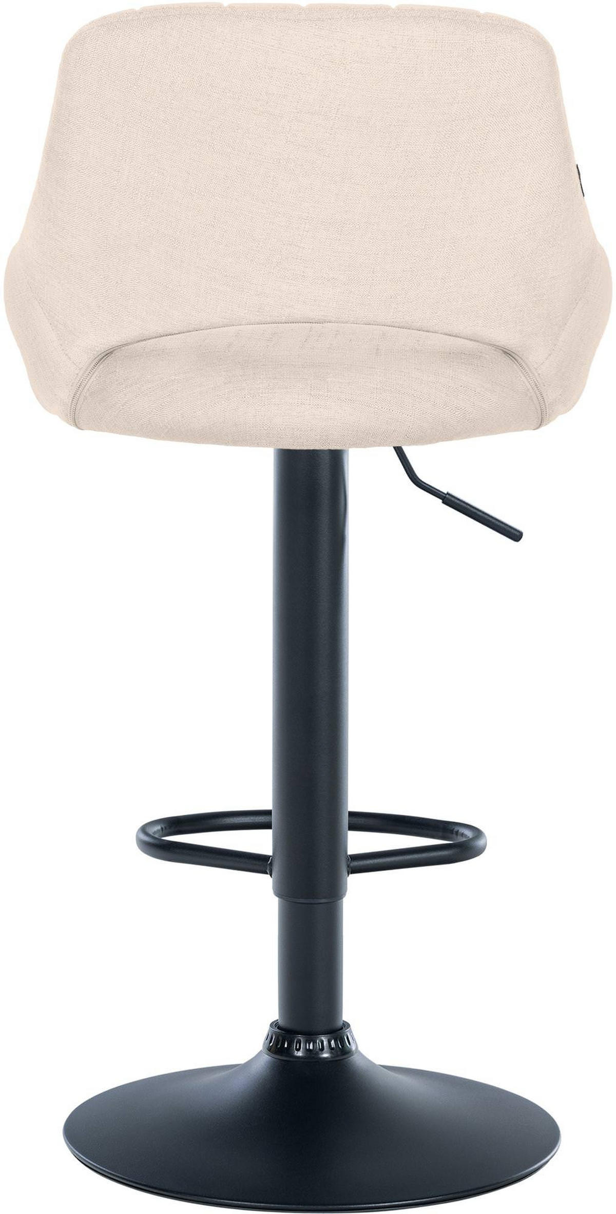 BARHOCKER 2er Set Stoff creme - Creme, Textil (47/85/48cm) - CLP