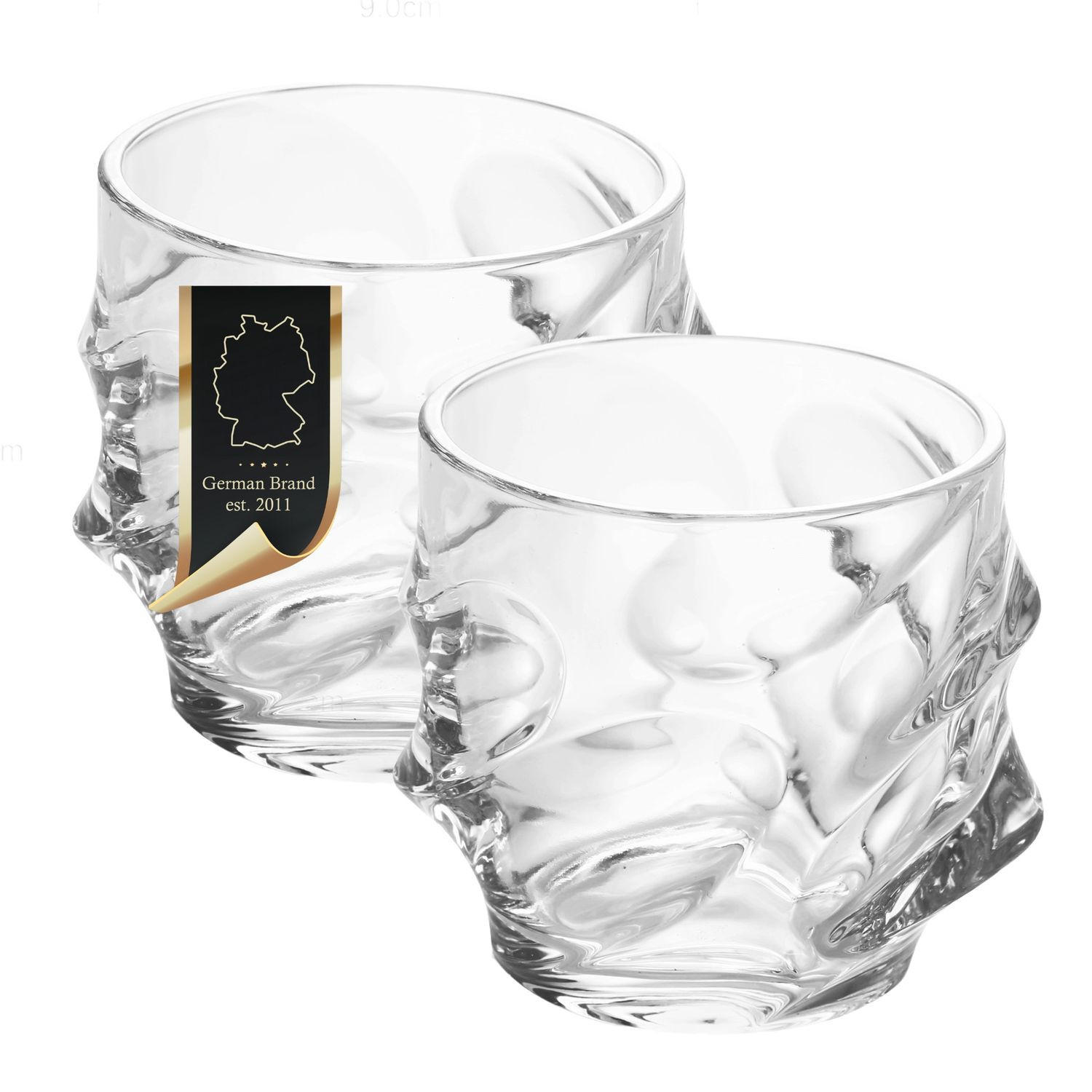 WHISKY GLAS Set (2-tlg.) - Transparent, Glas (0.3L) - Intirilife