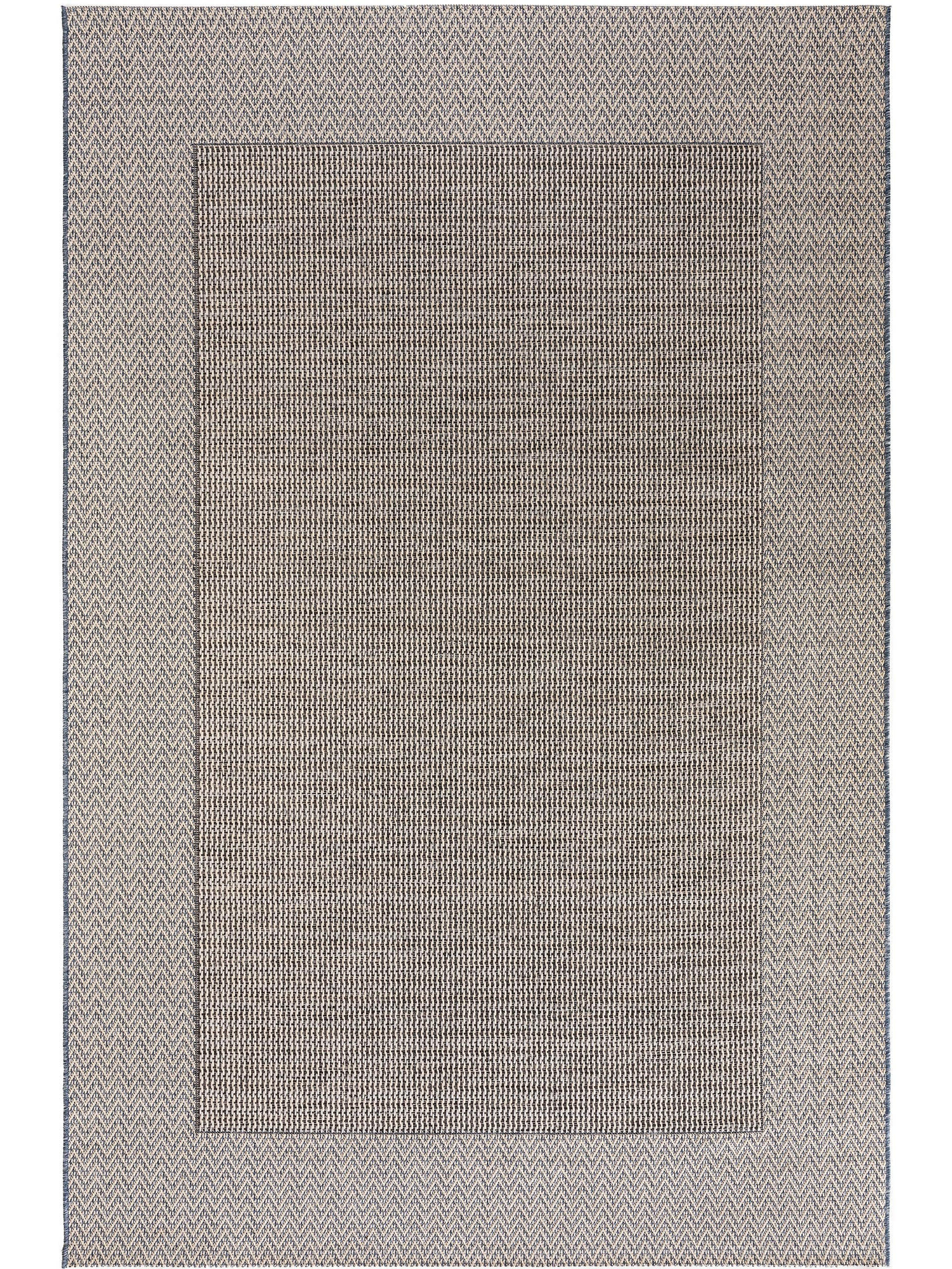 OUTDOORTEPPICH River Beige/Blau 160x230 cm - Beige, Textil (160/230cm) - benuta Nest