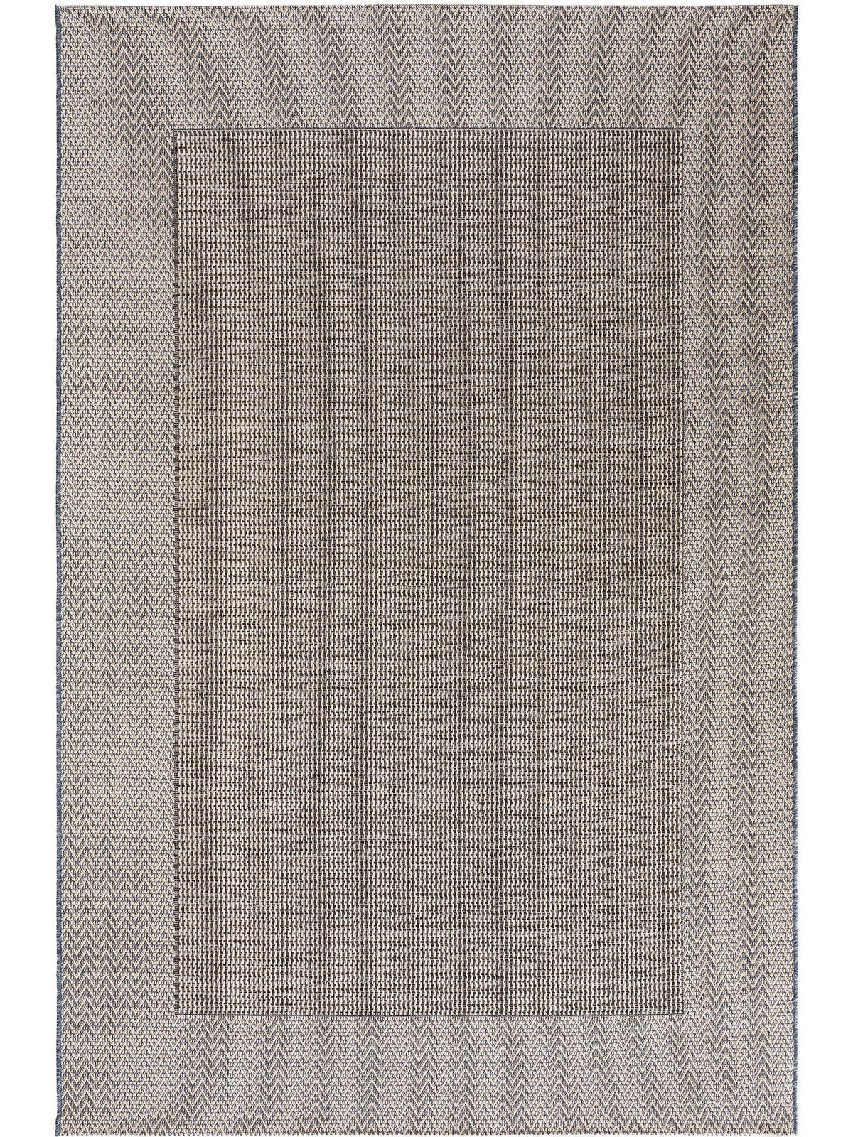 OUTDOORTEPPICH River Beige/Blau 100x150 cm - Beige, Textil (100/150cm) - benuta Nest