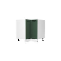 ECKUNTERSCHRANK DRP P/L - ARVION - Raumwunder für Ecken - Grün, Holz/Metall (86.4/82/86.4cm) - ROYAL24_MARKT
