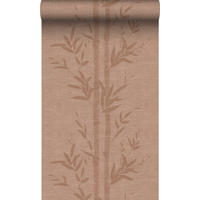 TAPETE Bambusmuster 50 x 900 cm - Terracotta, Papier (50/900cm) - Origin Wallcoverings