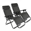 LOUNGESESSEL 2-tlg., Grau - Grau, Metall (160/110/65cm) - Oviala