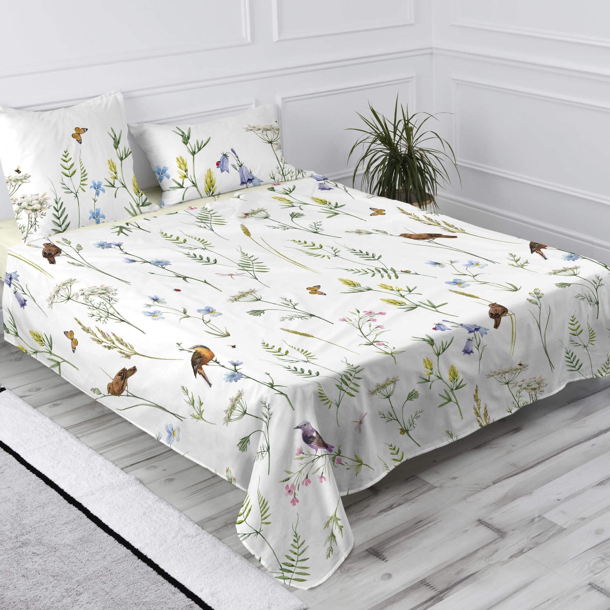 OBERBETTLAKEN manarola 260x270 cm mehrfarbig - Multicolor, Textil (260/270cm) - Happy Friday