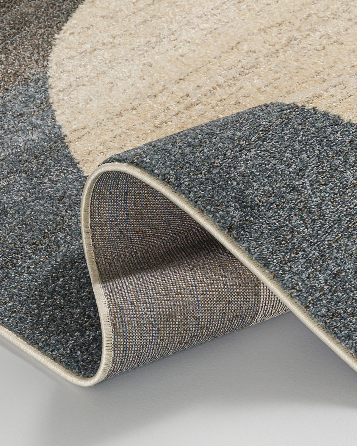 TEPPICH Beige Geometrisch In-Outdoor Pflanzlich Kurzflor Rechteckig 200 x 300 cm - Multicolor, Textil (200/300cm) - Mazovia