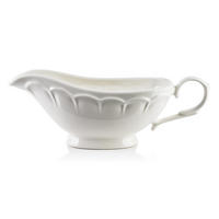 SAUCIERE Hella Weiß 22.4/18.5/7 cm Keramik - Weiß, Keramik (18.5cm) - Mondex