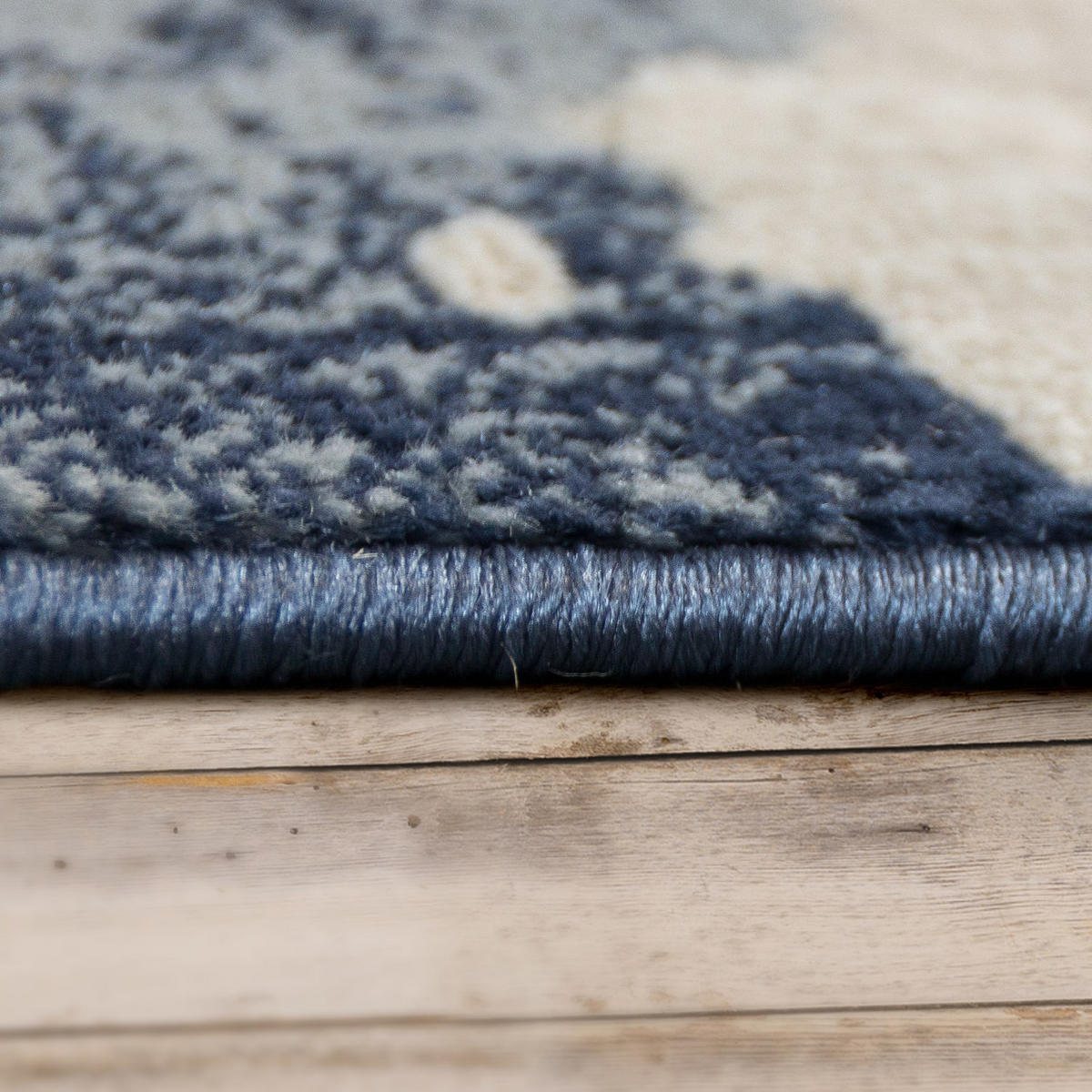 KURZFLORTEPPICH 120/170 cm Victory 601 - Blau, Kunststoff (120/170cm) - Paco Home