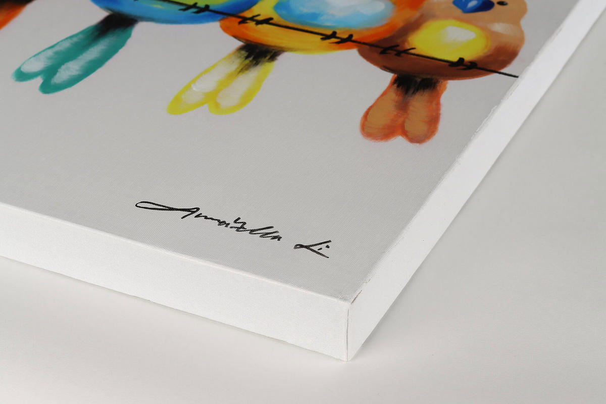 ÖLGEMÄLDE 120/60 cm - Multicolor, Holz/Textil (120/60cm) - KUNSTLOFT