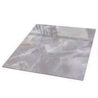 TISCHPLATTE 50x50 cm – Ein subtiler Stein - Beige, Glas (50/50/0.4cm) - Wallfluent