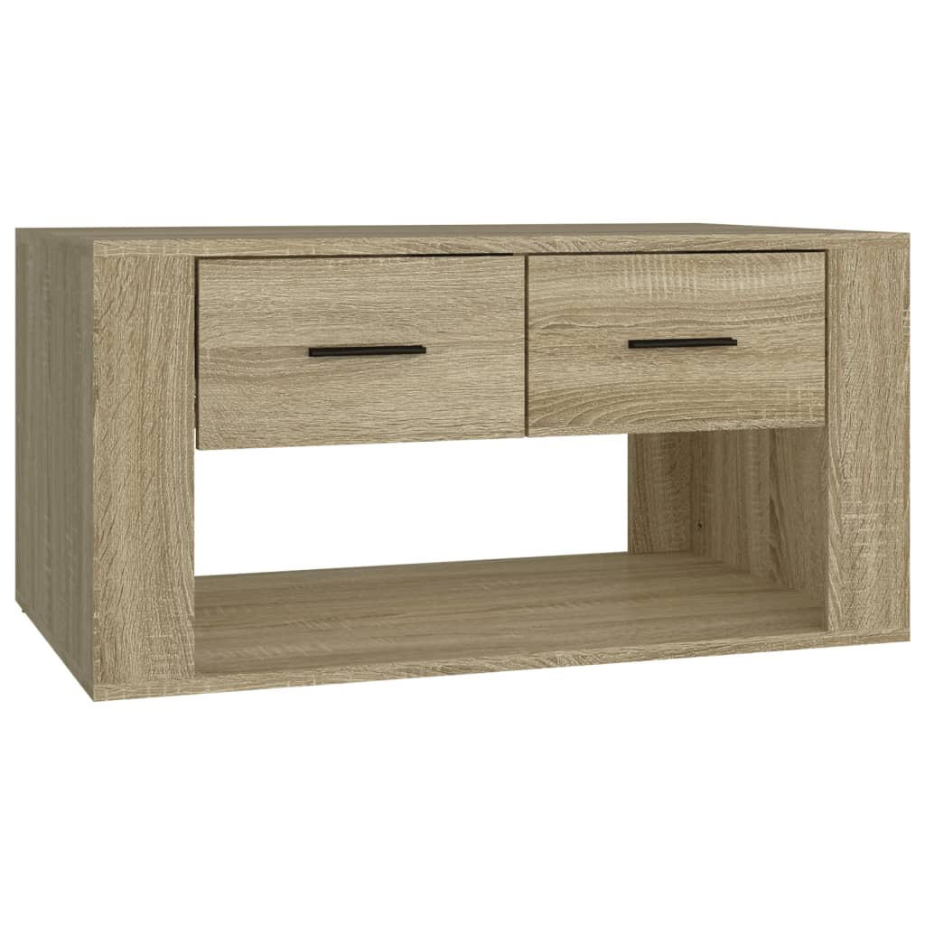 COUCHTISCH Sonoma-Eiche 80x50x40 cm Holzwerkstoff - Braun, Holzwerkstoff (50/80/40cm) - furnicato