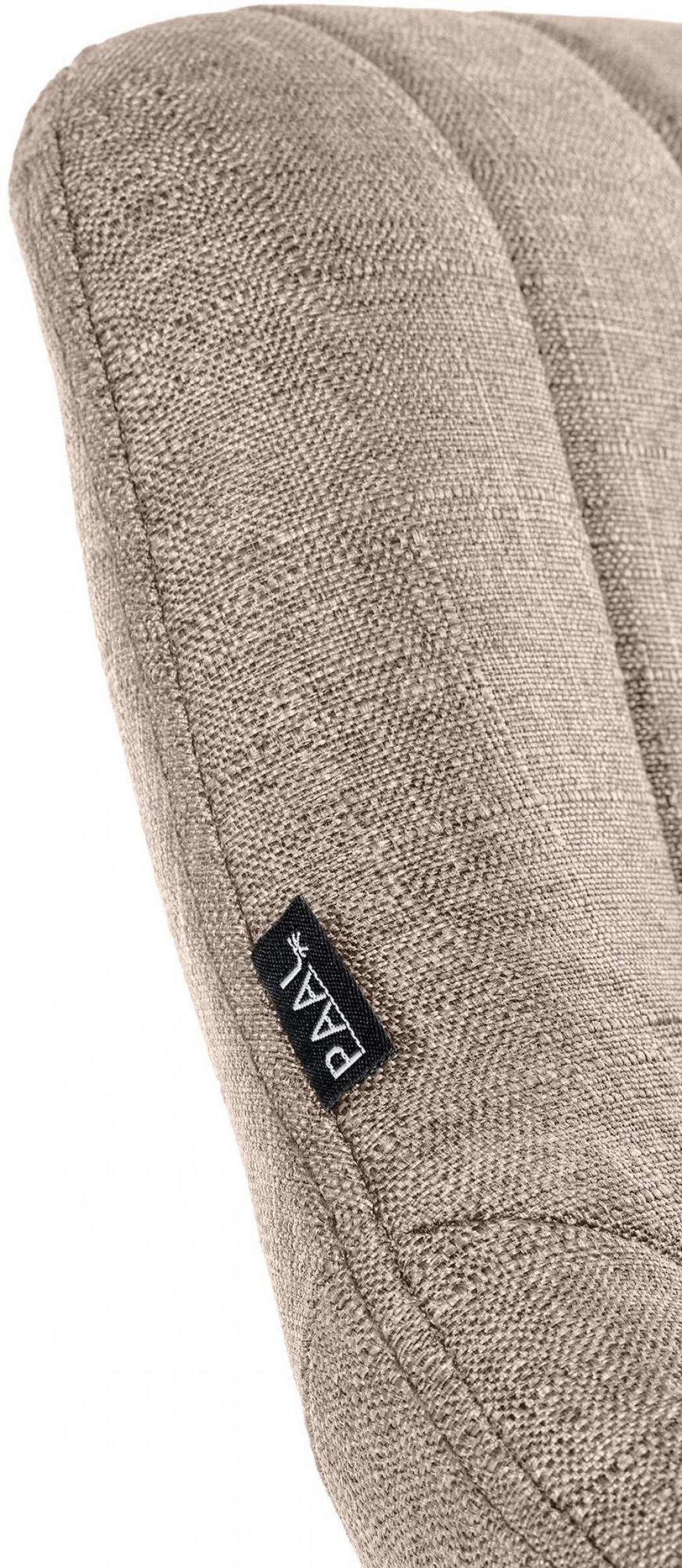 BARHOCKER 2er Set Stoff taupe - Taupe, Textil (47/85/48cm) - CLP