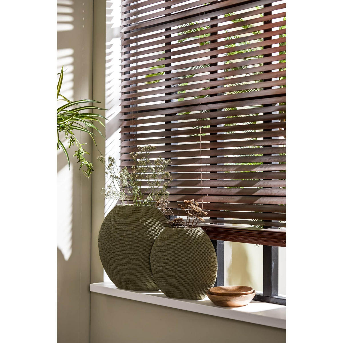 VASE Mashaba Grau 50/20.5/45.5 cm - Grau, Kunststoff (45.5cm) - Light & Living