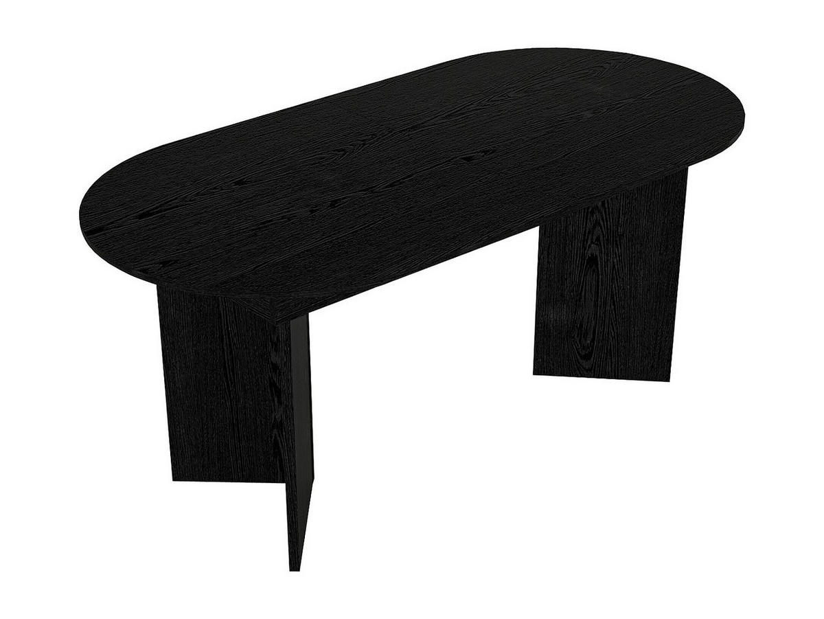 ESSTISCH - 6 Personen, 8 Personen, 10 Personen - Holz, Platte - Schwarz TOPANIA - Schwarz, Holz (89.4/260/78cm) - Vente-Unique