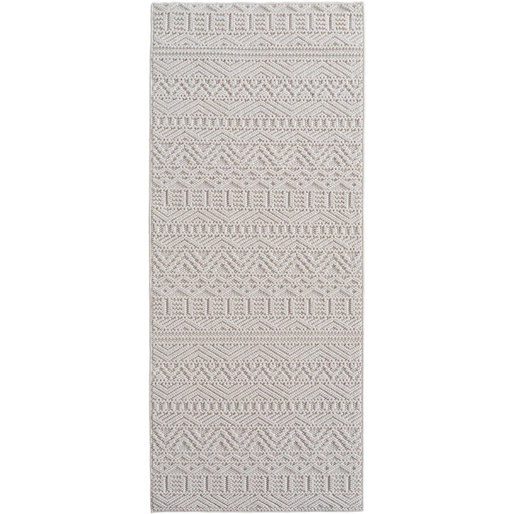 Kadima Design Teppich Creme 80x250 cm