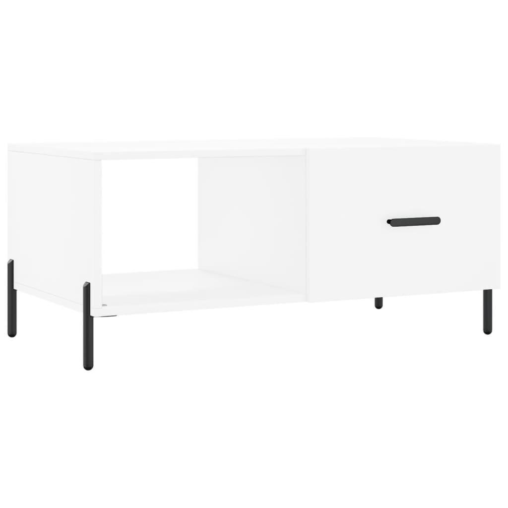 COUCHTISCH Weiß 90x50x40 cm Holzwerkstoff - Weiß, Holzwerkstoff (90/50/40cm) - furnicato