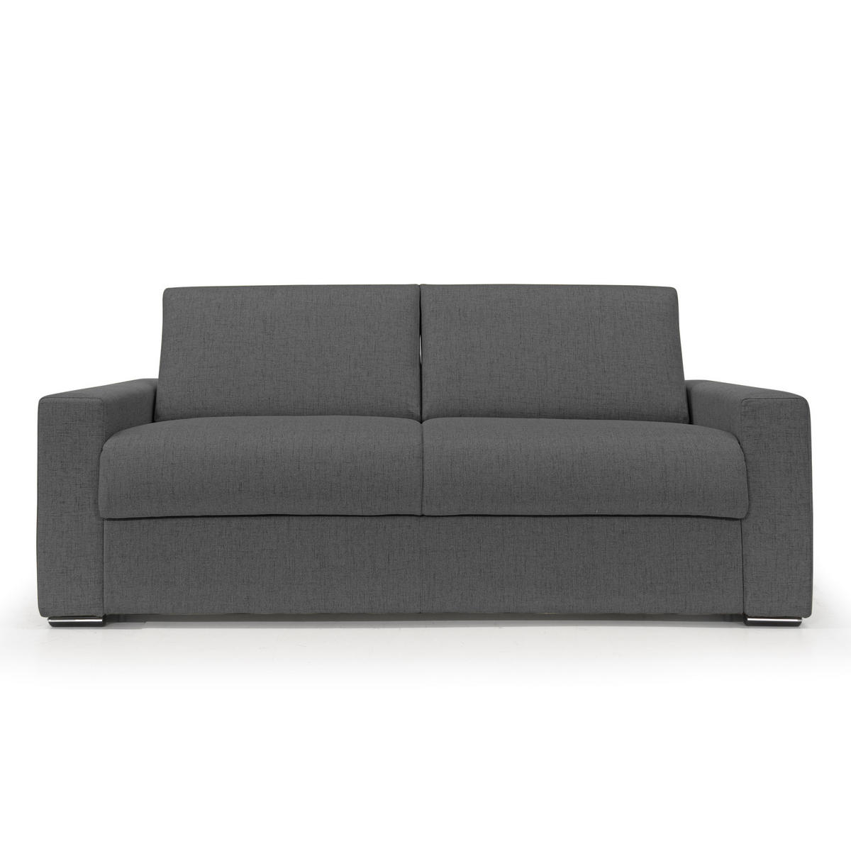 SCHLAFSOFA Nixon - Anthrazit, Textil (220/93/96cm) - Divani.store