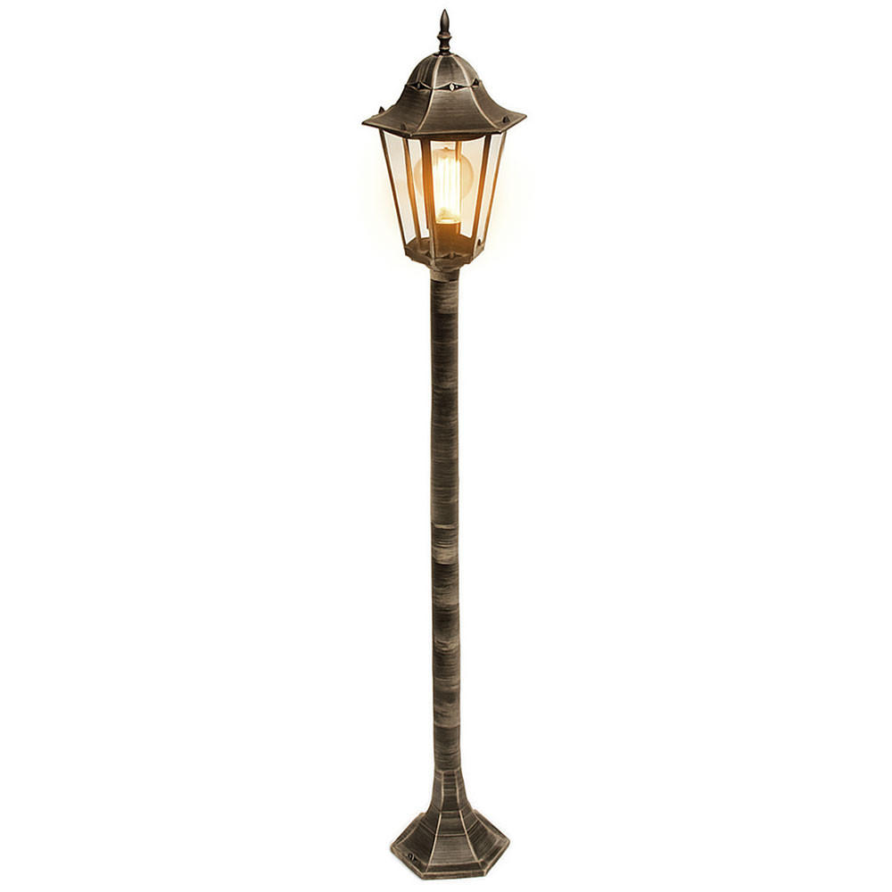 LED AUSSENSTEHLEUCHTE Alu-Druckguss Bronze - Bronzefarben, Metall (23.5/23.5/120cm)