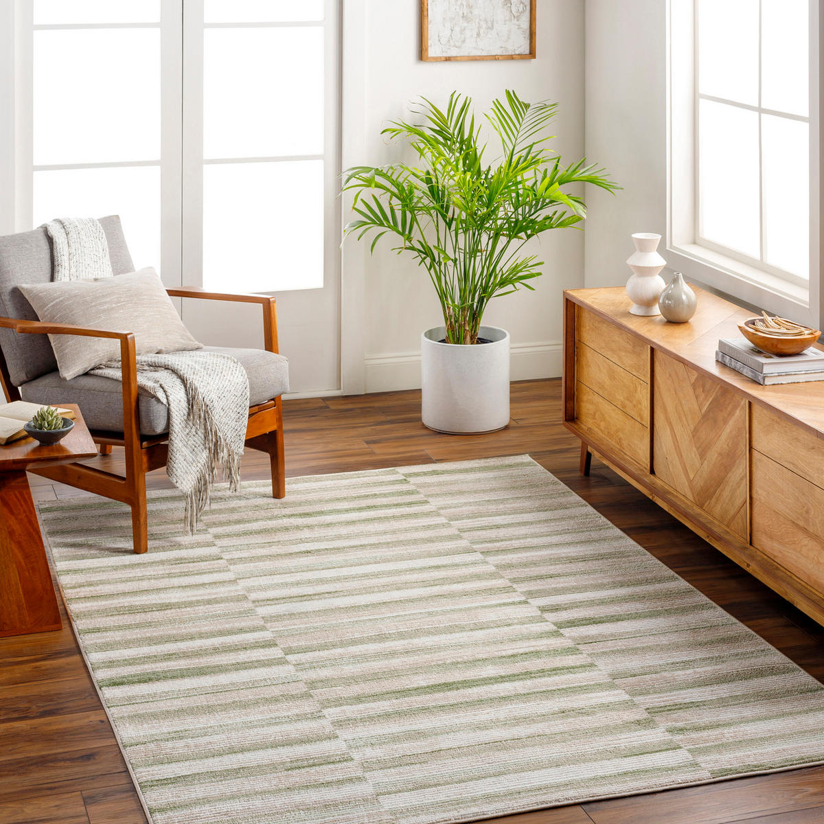 KURZFLORTEPPICH 200/275 cm Grün - Grün, Textil (200/275cm) - LIVABLISS