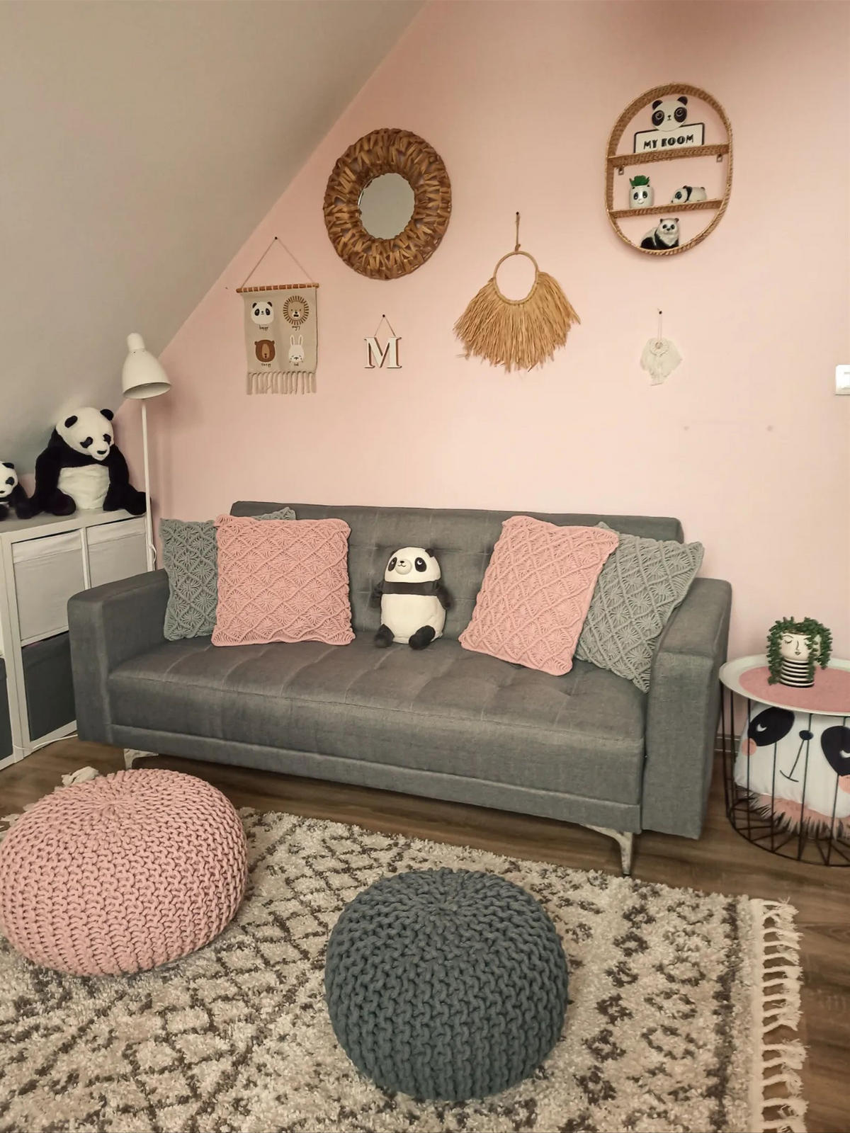 DEKORATIVNÍ polštář sada 2 ks Šedý 40/45 cm Kizkalesi - šedá, přírodní materiály (45/40cm) - Beliani